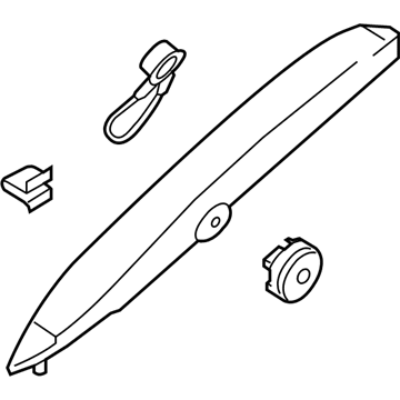 Ford KR3Z-6303599-AA MOULDING - WINDSHIELD