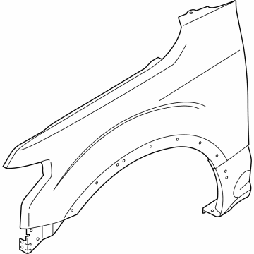 Ford VL3Z-16005-E FENDER ASY - FRONT