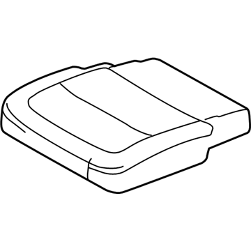 Ford DA8Z-7463805-KB Rear Seat Cushion Cover Assembly