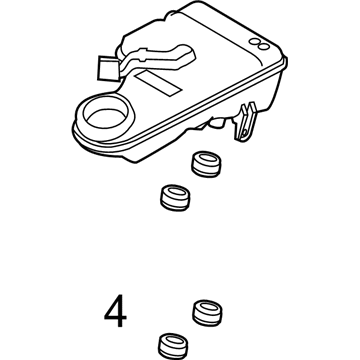 Ford CV6Z-2K478-C Reservoir - Brake Fluid