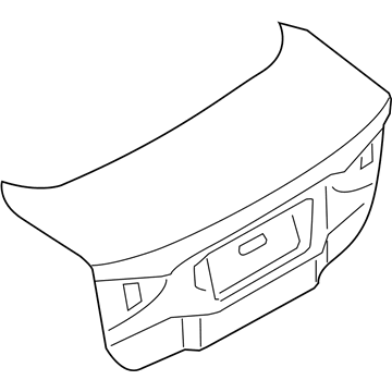 Ford HS7Z-5440110-A Door Assembly - Luggage Compartment