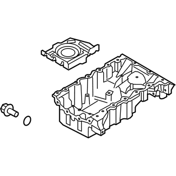 Lincoln BG1Z-6675-E Oil Pan