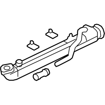 Ford E-350 Super Duty EGR Cooler - 4C3Z-9P456-AJ