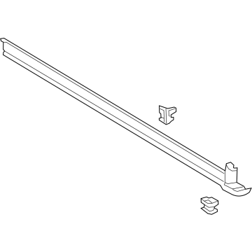 Ford CJ5Z-7810176-AC Rocker Molding