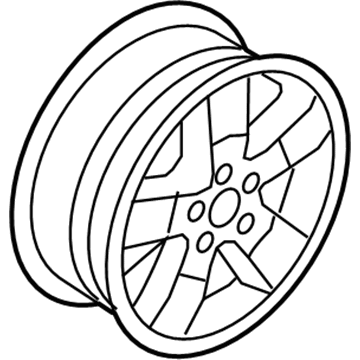 Ford 9L8Z-1007-E Wheel, Alloy