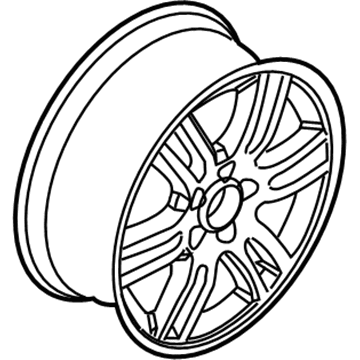 Mercury Mariner Spare Wheel - 9E6Z-1007-A