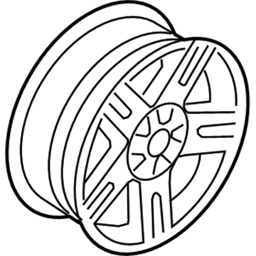 Ford 6M6Z-1007-B Wheel, Alloy