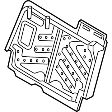 Ford 8L2Z-78613A38-A Frame - Rear Seat Back Retaining