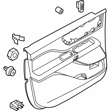 Lincoln LC5Z-7823942-AC Door Trim Panel
