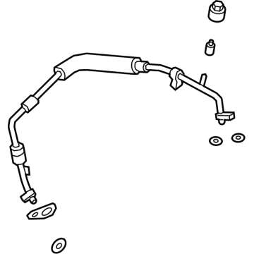 2022 Lincoln Corsair A/C Hose - LX6Z-19D742-F