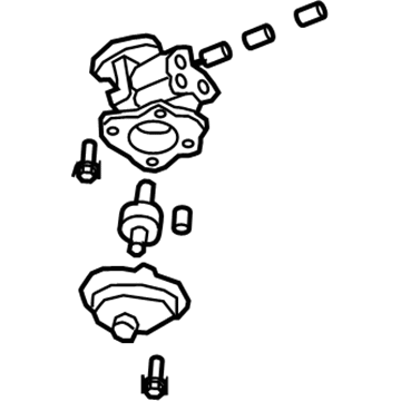 1994 Ford Aerostar Oil Pump - XL2Z-6600-AA