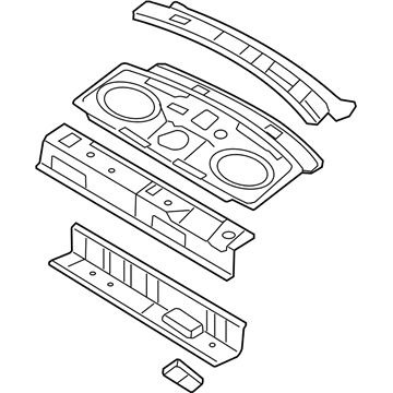 Lincoln 6E5Z-5446506-AA Package Tray