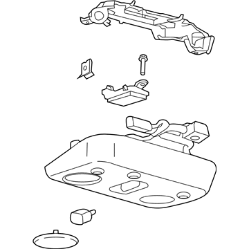 Ford FR3Z-63519A70-DB Overhead Console