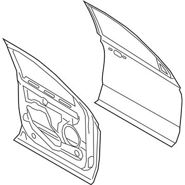 Ford JL7Z-7820125-A Door Assembly - Front