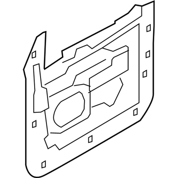 Lincoln 9L1Z-78237A04-D Water Shield