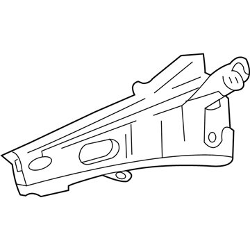 Ford 4C3Z-16C274-AA Inner Reinforcement