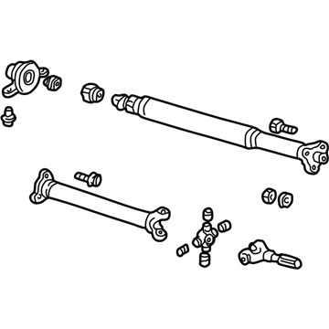 Lincoln 3W4Z-4R602-AB Drive Shaft Assembly