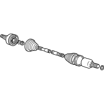 Lincoln YW4Z-4K138-AA Axle Assembly