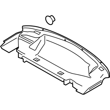 Ford FR3Z-7646668-AB Package Tray Cover