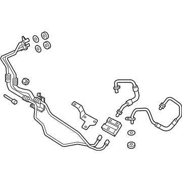 Ford Escape Automatic Transmission Oil Cooler Line - GV6Z-7R081-G