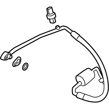 Ford AL3Z-19972-B Pressure Hose