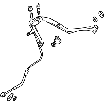 Ford DL3Z-19A834-A Hose & Tube Assembly