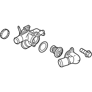 Ford AT4Z-8A586-C Thermostat Housing