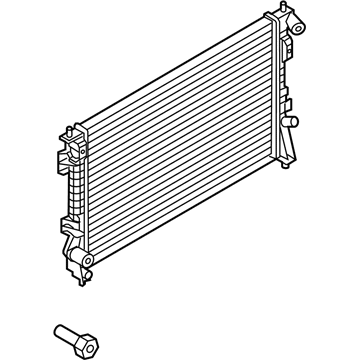 Ford Police Interceptor Sedan Radiator - EG1Z-8005-C