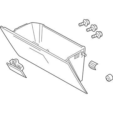 2010 Ford F-350 Super Duty Glove Box - 8C3Z-2506024-AB