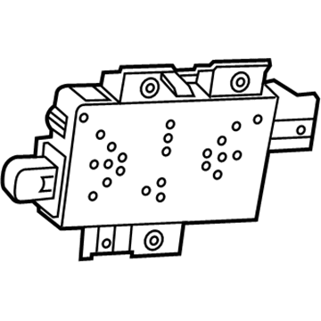 Ford EG1Z-15604-A Door Lock And Alarm Module