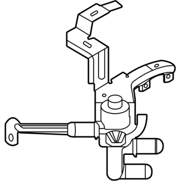 2020 Ford Escape Heater Control Valve - LX6Z-8C605-A