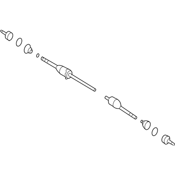 Ford CA5Z-3B437-C Axle Assembly