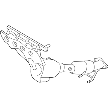 Ford DM5Z-5G232-A Manifold W/Converter