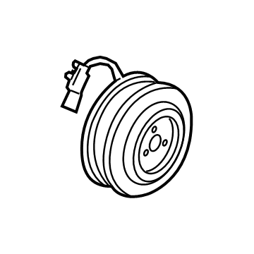 Ford LC3Z-19D786-A Clutch & Pulley