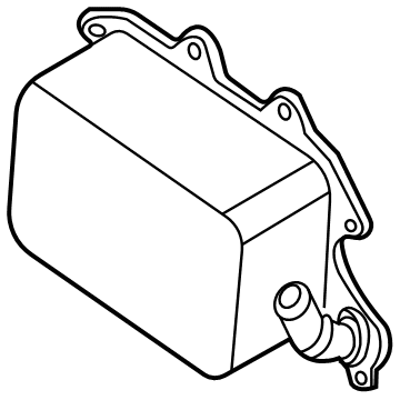 Ford LC3Z-6A642-C Oil Cooler Assembly