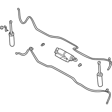 Ford Thunderbird Lift Support - 1W6Z-7650600-AA