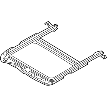 Mercury 9G1Z-5451070-A Frame Assembly