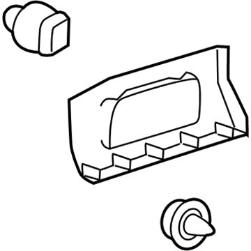 Ford CK4Z-99425B28-AB Moulding - Door Outside