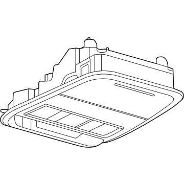 Ford LJ8Z-58519A70-AP Overhead Console