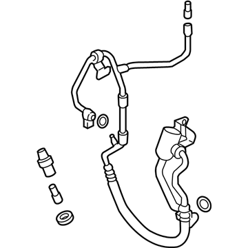 Lincoln F2GZ-19972-C Lower Pressure Hose