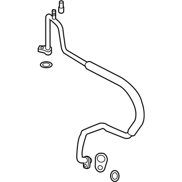 Lincoln F2GZ-19D742-E Upper Pressure Hose