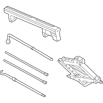 Ford ML3Z-17080-D JACK ASY - LIFTING