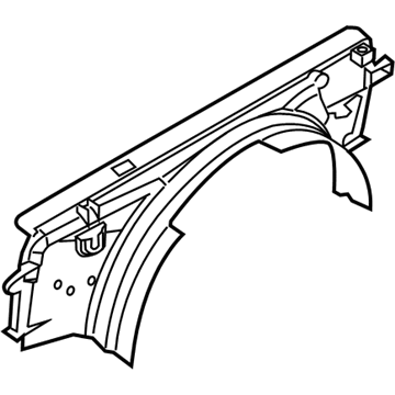 Ford BC3Z-8146-L Upper Shroud