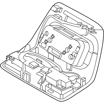 Ford MK4Z-61044G24-EA Overhead Console