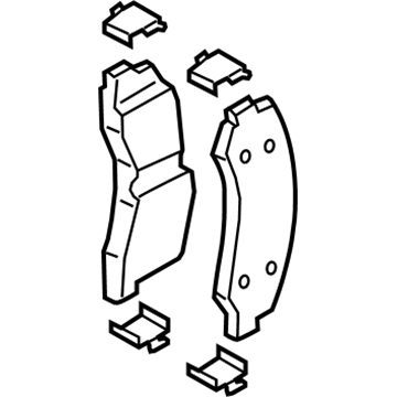 Ford F-150 Brake Pads - JL3Z-2001-B