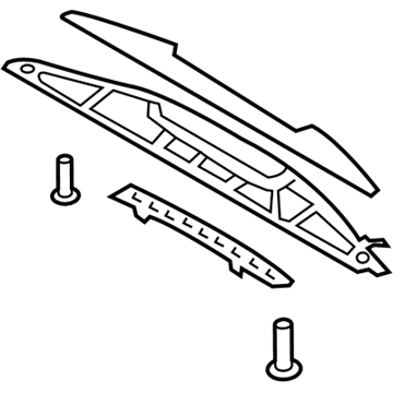 Lincoln GD9Z-54402A34-AG Rear Trim