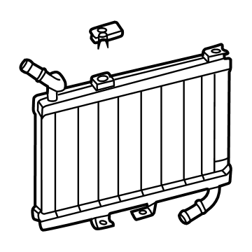 Ford KR3Z-8005-B Auxiliary Cooler