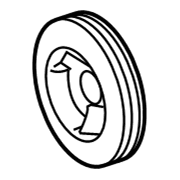 Lincoln 8T4Z-6312-A Crankshaft Pulley