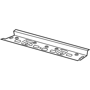 Lincoln EJ7Z-7803410-A Windshield Header