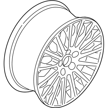 Lincoln FP5Z-1007-A Wheel, Alloy